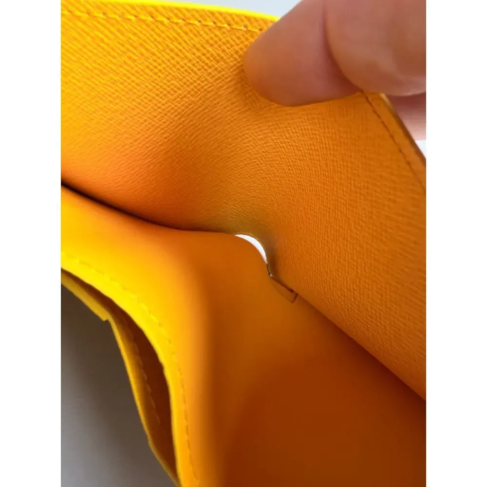 Louis Vuitton Multiple Wallet Monogram Glow Canvas Yellow 83752